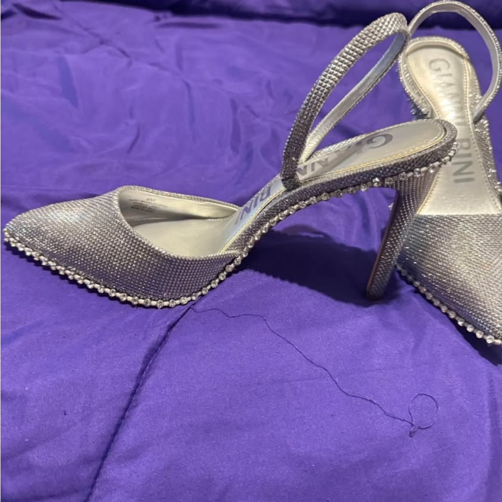 Silver Women's Heels